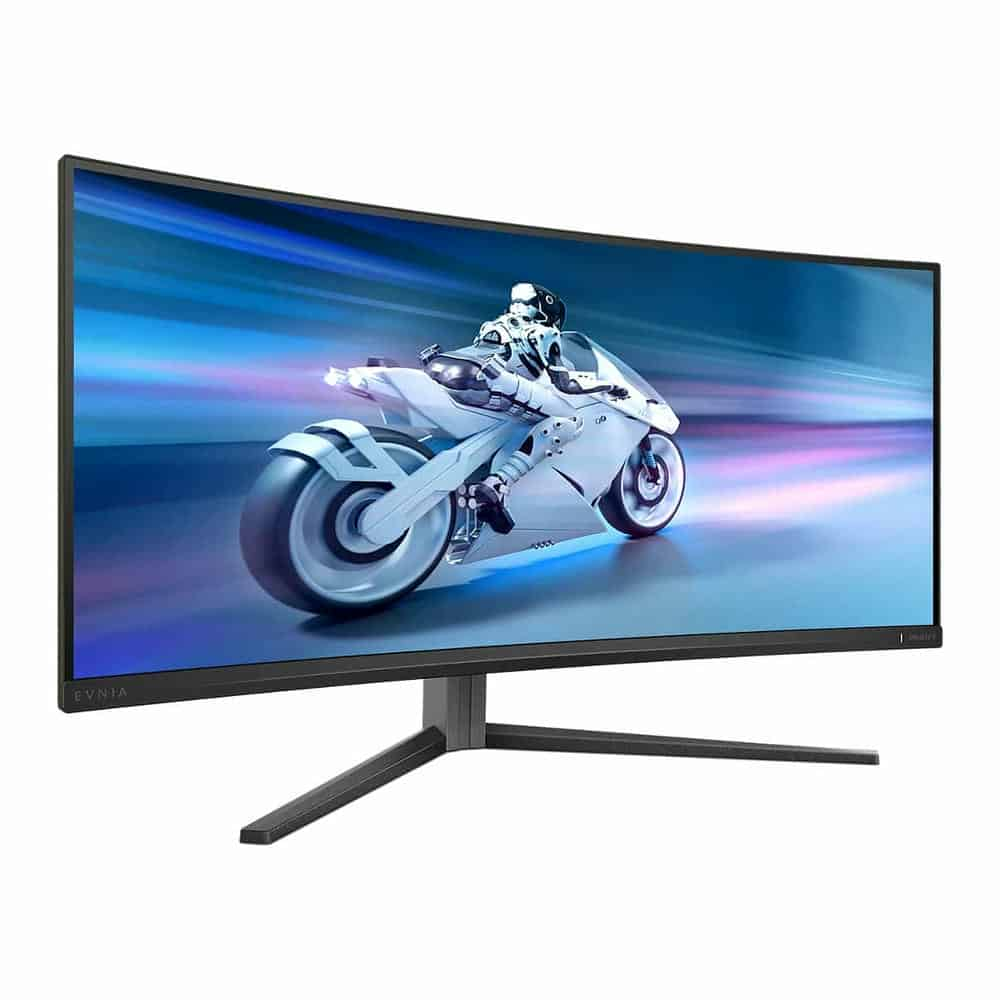 (image for) Phillips Evnia 34" UWQHD 175Hz FreeSync Premium Pro QD-OLED Curved Gaming Monitor